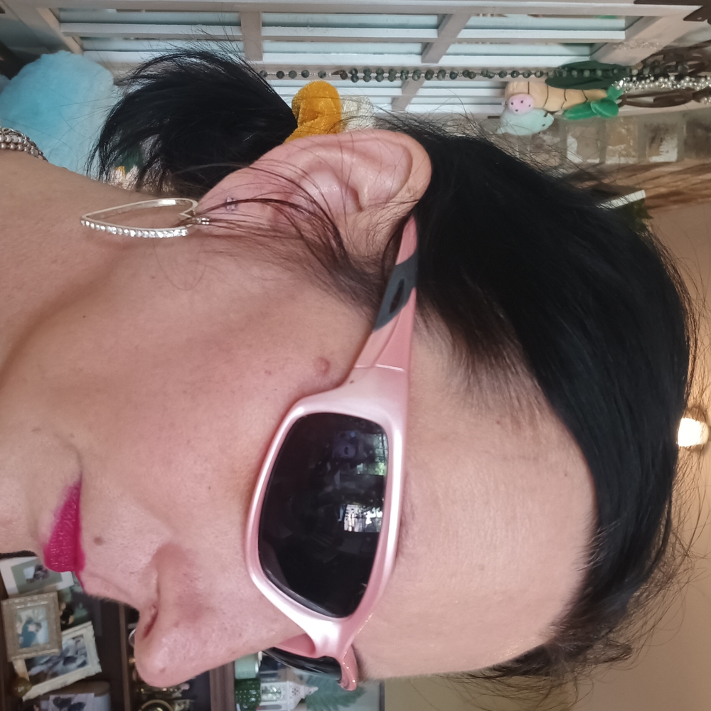 Pink Wraparound Sport Sunglasses YARD work Safety GLASSES, JET SKI, By STIHL - Picture 7 of 13